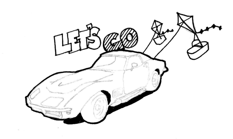 Illustration for article titled Some Creative Storage Solutions For My Friend's Corvette